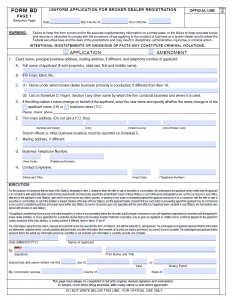 SEC Registration Form