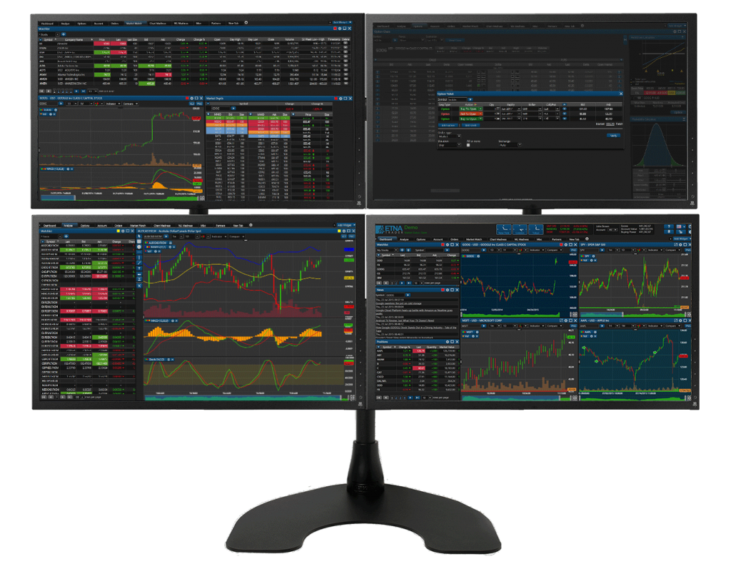 The brief history of Trading Terminals - ETNA Trading