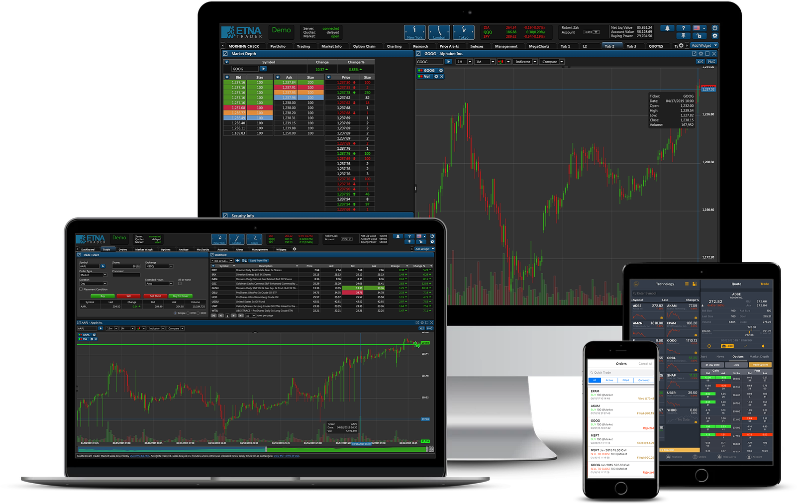 stock trading game app options